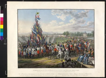 Militærfestivalen i Prater 1814