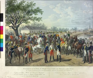 Mottakelse av den allierte monarken i Wien 1814