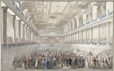 Redoute paré under Wienerkongressen 9. oktober 1814, ca. 1815
