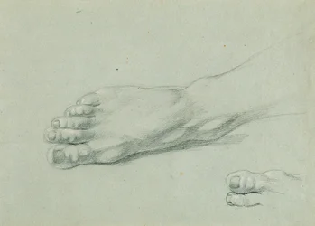Fotstudie for "Arindal og Daura"