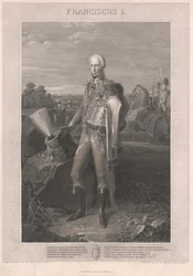 Den hellige romerske keiseren Frans II (gravering)