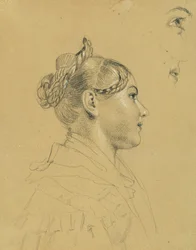 Jentestudie for "Return of Emperor Franz from Pressburg"