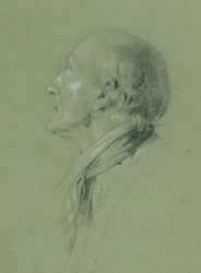 Portrettstudie for "Landwehr-mannens hjemkomst" (1817)