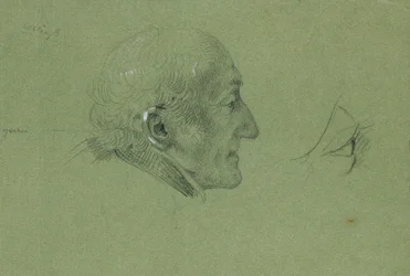 Portrettstudie for "Landwehr-mannens hjemkomst" (1820)