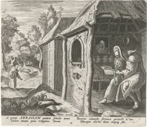 Abraham av Edessa som eremitt Mannlige eremitter (serietittel) Solitudo Sive Vitae Patrum Eremicolarum (serietittel)