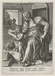 Grammatikk (tittel på objekt) De syv liberale kunstene (artes liberales) (serietittel)
