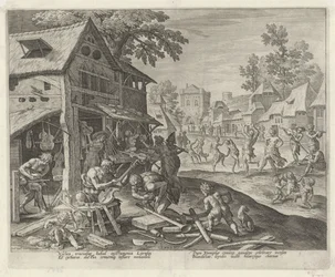 Jubal og familien hans lager musikkinstrumenter Historien om Kains familie / Om gode og dårlige verk (serietittel) Boni et mali scientia (serietittel)