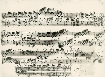 Noter til 15 inven­sjoner BWV 772-801, tostemmig kontrapunkt av Johann Sebastian Bach (1685-1750)