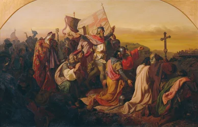 Godfrey of Bouillon și Crusader Norwegian