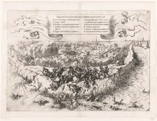 Slaget ved Oosterweel, 1567 Pugna ad Osteruelam, Margarita Parmensi Gubernatrice. 1567 (tittel på objekt)