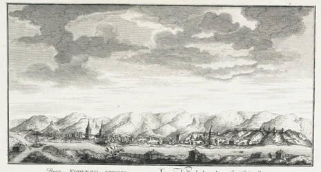 Utsikt over festningen Udinskoye, ca 1735