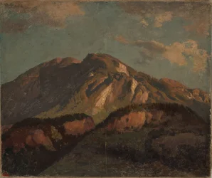 Fjellrygg, sannsynligvis i Graubünden