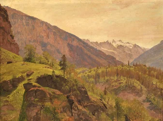 Sveitsisk fjellandskap