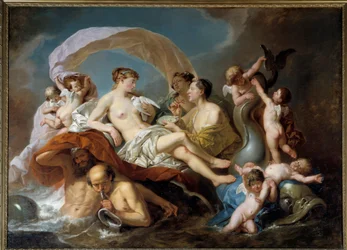 The Triumph of Venus Painting av Johann Zoffany (1733-1810)