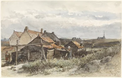 Fiske Familiehus i Scheveningen Fiskerhus i Scheveningen