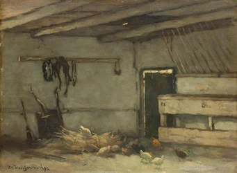 Interiøret i en stall