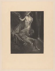 Judith med hodet og kroppen til Holofernes