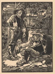 Hvilende polderarbeidere
