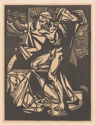 Samson ødelegger templets søyler
