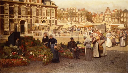 Blomstermarkedet i Haag