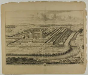 Great Ribston, plate 61 fra Britannia Illustrata