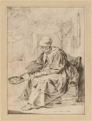 Pannekakekvinne, 1768.
