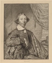 Portrett av en sittende mann, 1771.