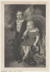 Portrett av William, Prins av Nederland, og Maurits, Prins av Nederland