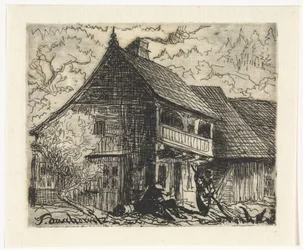 Hytte i Auschwitz i Böhmen