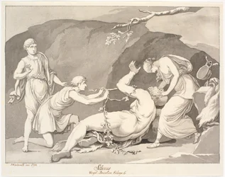 "Silenus/ Virgil. Bucolia Ecloga 6."