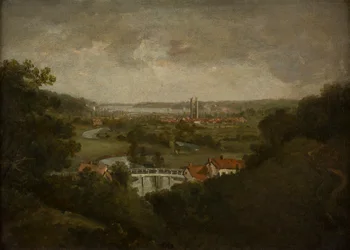 Vale of Dedham (olje på lerret)