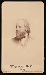 Portrett av Thomas Hill 1818-1891, 1867.