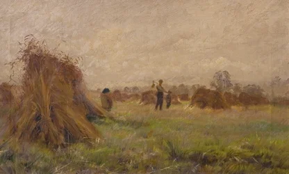 Innhøstingsscene, 1885-99