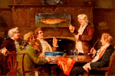 Hvordan den gamle godseieren fanget den store knekt
