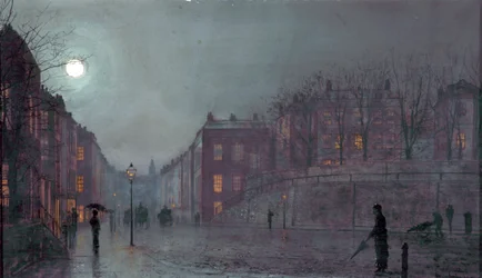 Utsikt over Hampstead, London, 1882