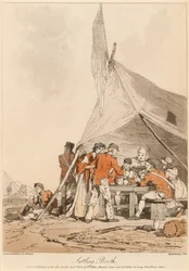 Suttling Booth, 1808 ca