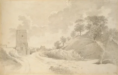 Oxford Castle and the Castle Mound, 27. mai 1784