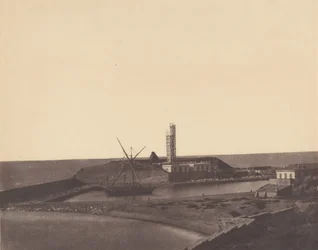 Båt i havn, Algerie, 1853-54.