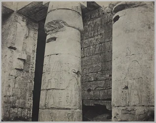 Medinet Habu, Ramses IIIs likhustempel, venstre vegg (Medinet Habu, Ramses IIIs likhustempel, venstre vegg