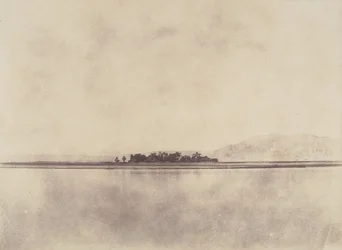 Nilen foran Theban Hills, 1853-54.