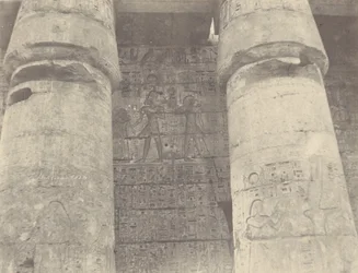 Medinet Habu, Ramses Méïamoun-palasset, venstre mur