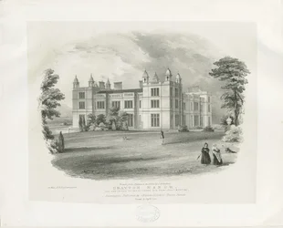 Drayton Bassett - "Drayton Manor": gravering