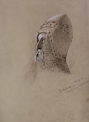 The Black Prince (1330-76), 13. desember 1859 (penn og blekk på papir)