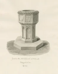 Font i Walsall Church [