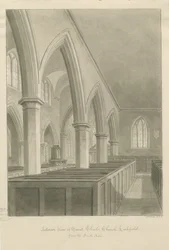 Lichfield - Interiør i St. Chad