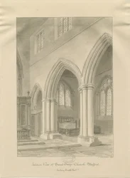 Stafford - Interiør av St. Mary
