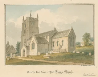 Wiltshire - Knowle Church, 1804