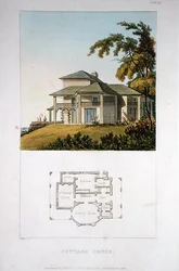 A Cottage Ornee, fra Ackermanns 