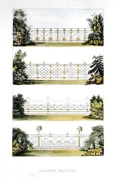 Garden Railing, fra Ackermanns 