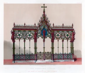 The Hereford Screen, 1800-tallet.